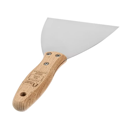 Шпательная лопатка из нержавеющей стали Matrix, 120 мм, буковая рукоятка, EFP 85618 купить в Надыме