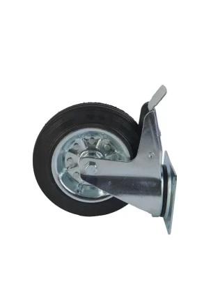 Колесо поворотное усиленное резина SRCB 80 200 мм с тормозом 1027198 купить в Надыме