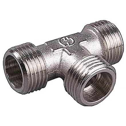 Тройник GENERAL FITTINGS никелированная латунь, ш/ш/ш, 1/2" 51051-1/2 купить в Надыме