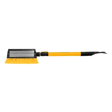 Щетка-сметка для снега со скребком Denzel, телескоп, поворотная голова, водосгон, 900-1200 мм 55308 купить в Надыме