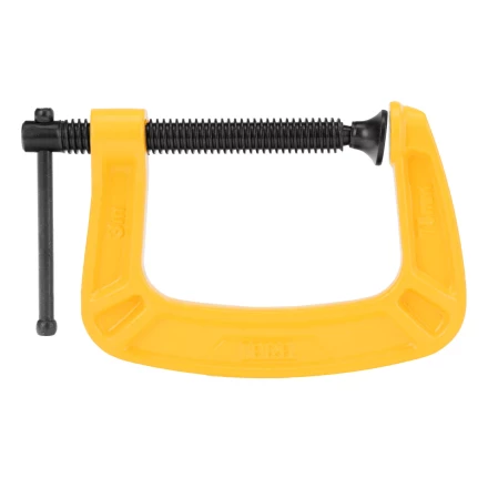 Струбцина G-образная Denzel, усиленная, 75 мм, 20642 купить в Надыме