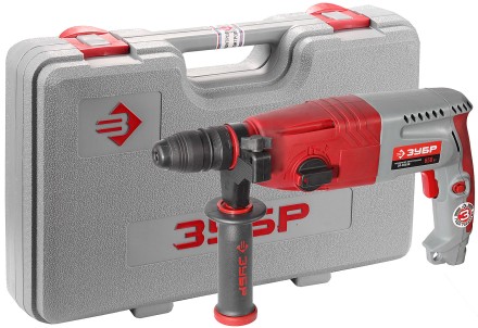 Перфоратор ЗУБР, SDS-plus, БЗП , 650 Вт, кейс ЗП-650ЭК купить в Надыме