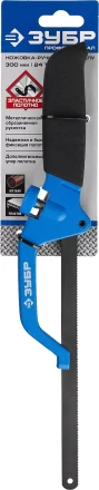 Ножовка ручка по металлу ЗУБР, трехкомпонентная рукоятка, 300 мм. 1572_z03 купить в Надыме