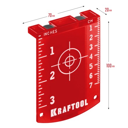 Мишень для лазерных приборов KRAFTOOL 34725 купить в Надыме