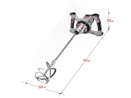Миксер строительный 2 скорости МР-1600-2 серия МАСТЕР купить в Надыме