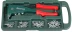 Заклепочник, KRAFTOOL "NX-5" 31173-H6, усиленный литой к d=2,4-4,8 мм - Al и сталь, d=2,4-4,0 - нерж сталь, в боксе, с набором заклепок 31173-H6 купить в Надыме
