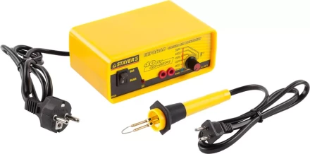 Станция STAYER "EXPERT" для выжигания (Пирограф), 2 сменных жала, температурный режим 450-750 °С, 40Вт 45228 купить в Надыме