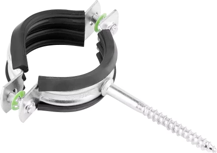 ЗУБР. Хомут трубный оцинкованный, с шурупом, 1 1/4", 1шт 37854-40-46-1 купить в Надыме