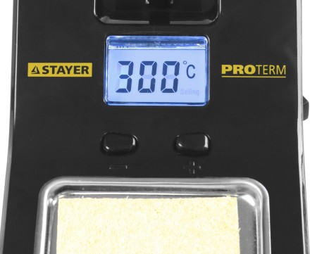 Паяльная станция STAYER &quot;PROFI&quot; цифровая с ЖК дисплеем, диапазон 160-520°C, шаг 10°C, 48Вт 55370 купить в Надыме