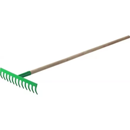 Грабли РОСТОК садовые с черенком, 12 прямых зубцов 421901-12 купить в Надыме