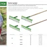 Грабли РОСТОК садовые с черенком, 12 прямых зубцов 421901-12 купить в Надыме