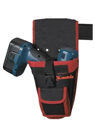 Кобура для шуруповерта с карманом для бит и сверл MATRIX 90243 купить в Надыме