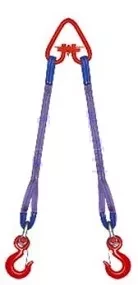 Строп текстильный двухветвевой 2СТ 8 т L=6 м SF7 180 мм Звено РТ-3 купить в Надыме