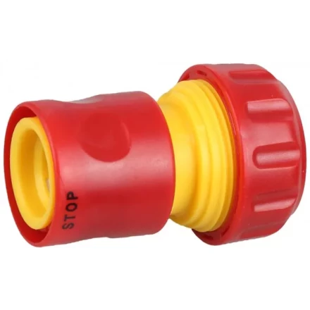 Соединитель GRINDA с автостопом, из ударопрочной пластмассы, 3/4" 8-426330_z01 купить в Надыме