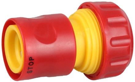 Соединитель GRINDA с автостопом, из ударопрочной пластмассы, 3/4&quot; 8-426330_z01 купить в Надыме