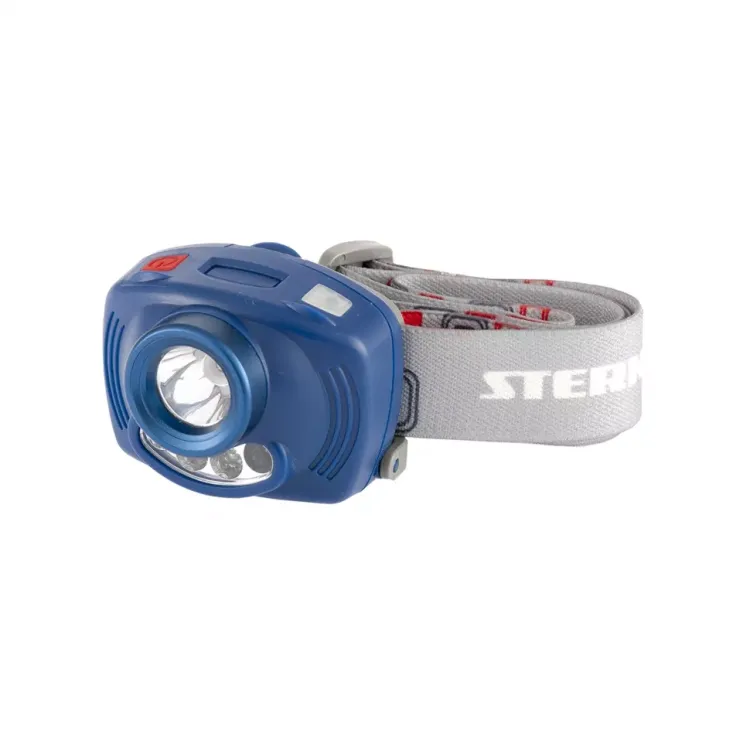 Фонарь налобный Extreme ABS 3 режима ИК сенсор CREE XP-E LED 3 Вт 120 Лм + 2 red 8 ч 3хААА Stern 90566 купить в Надыме