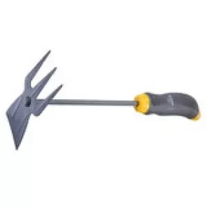 Мотыжка комбинир профиль "трапеция" и 3-зубая эргономичная двухкомп. рукоятка  PALISAD LUXE 62379 купить в Надыме