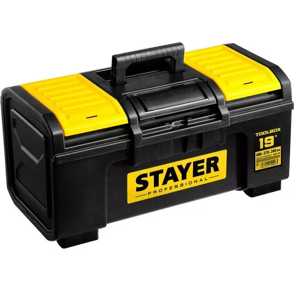 Ящик для инструмента "TOOLBOX-19" пластиковый, STAYER Professional 38167-19 купить в Надыме