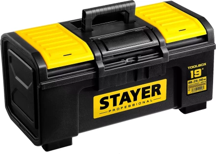 Ящик для инструмента "TOOLBOX-19" пластиковый, STAYER Professional 38167-19 купить в Надыме
