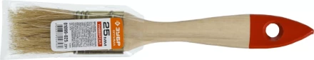 Кисть плоская ЗУБР "УНИВЕРСАЛ-ОПТИМА", светлая щетина, деревянная ручка, 25мм 01099-025_z01 купить в Надыме