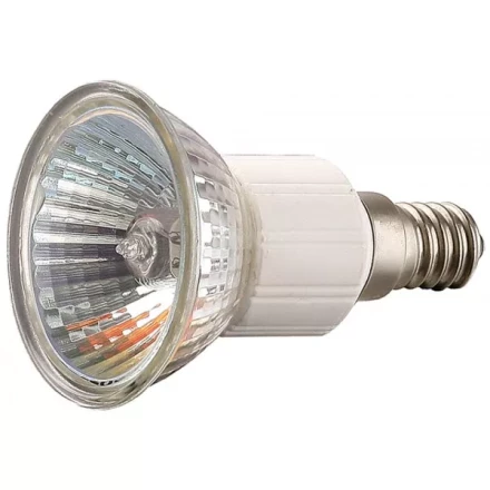 Лампа галогенная СВЕТОЗАР с защитным стеклом, цоколь E14, диаметр 51мм, 35Вт, 220В SV-44833 купить в Надыме