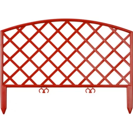 Забор декоративный GRINDA &quot;ПЛЕТЕНЬ&quot;, 24x320см, терракот 422207-T купить в Надыме