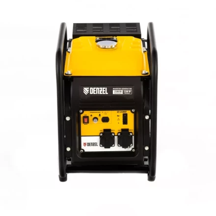 Генератор инверторный GT-2500iF, 2.5 кВт, 230 В, бак 5 л, открытый корпус, ручной старт Denzel 94704 купить в Надыме