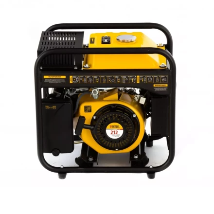 Генератор инверторный GT-2500iF, 2.5 кВт, 230 В, бак 5 л, открытый корпус, ручной старт Denzel 94704 купить в Надыме