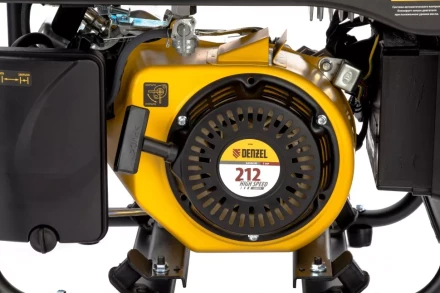 Генератор инверторный GT-2500iF, 2.5 кВт, 230 В, бак 5 л, открытый корпус, ручной старт Denzel 94704 купить в Надыме