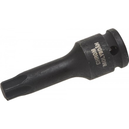 Торцовая головка KRAFTOOL &quot;INDUSTRIE QUALITAT&quot; ударная (1/2&quot;), TORX, Cr-Mo, фосфатированная, T60 27952-60_z01 купить в Надыме
