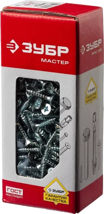 Саморезы по дереву, белый цинк, 5.0x25мм, 450шт, ЗУБР Мастер 4-300371-50-025 4-300371-50-025 купить в Надыме