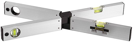 Уровень KRAFTOOL &quot;PRO&quot; &quot;MASS Level&quot;, раскладной, 3 ампулы, 500мм 1-34730-050 купить в Надыме