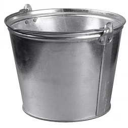 Ведро оцинкованное для непищевых продуктов, 12 л 39300-12