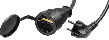 ЗУБР КГ-325-Ш, КГ, 3 х 2.5 мм2, 20 м, IP44, 4000 Вт, силовой удлинитель-шнур, Профессионал (55017-20) купить в Надыме