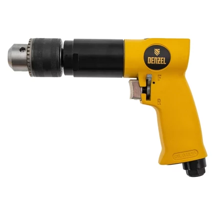 Пневматическая дрель Denzel 57478 PD500, 500 об/мин, 114 л/мин, 13 мм купить в Надыме