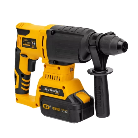 Перфоратор аккумуляторный BLRH-IB-26 Li-Ion, 18 В Denzel 26701 купить в Надыме