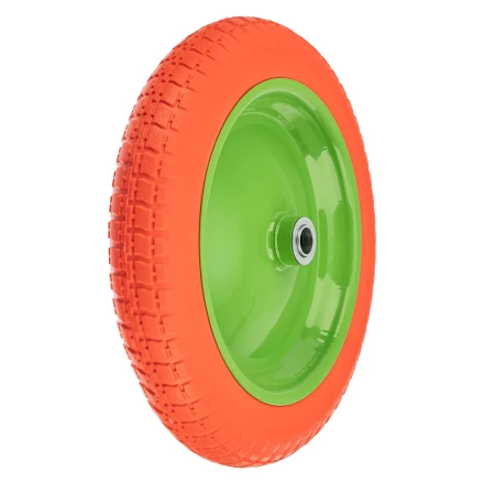 Колесо полиуретановое Сибртех 3.00-8, длина оси 90 мм, подшипник 20 мм, 689765 купить в Надыме