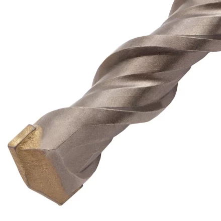 Бур по бетону, двойная спираль, три пылеотводящие кромки, 22 x 460 мм Denzel 705054 купить в Надыме
