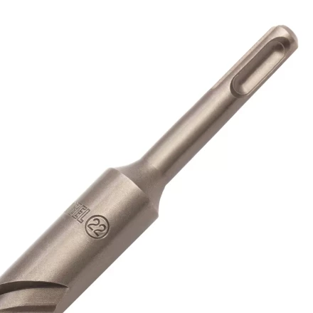 Бур по бетону, двойная спираль, три пылеотводящие кромки, 22 x 460 мм Denzel 705054 купить в Надыме