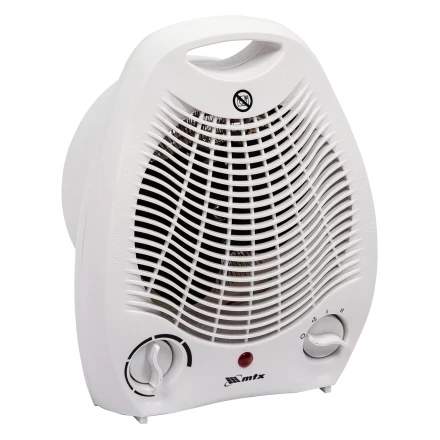 Тепловентилятор электрический, спиральный MTX FHS-2000, 3 режима, вентилятор, нагрев 1000/2000 Вт, 96413 купить в Надыме