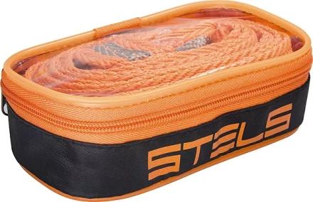 Трос буксировочный 3,5 тонны 2 крюка сумка на молнии STELS Россия 54379 купить в Надыме