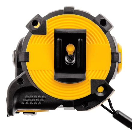 Рулетка Denzel 5м х 25мм, автоматич. фиксац., нейлон. покрытие, магнит. зацеп, двухстор. разметка 31522 купить в Надыме