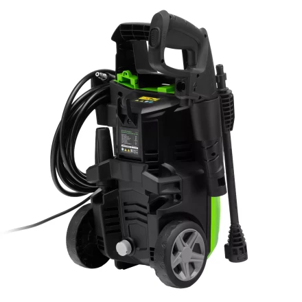 Моечная машина высокого давления Сибртех АМ-1800 58226, 1800 Вт, 140 бар, 350 л/ч, колесная купить в Надыме