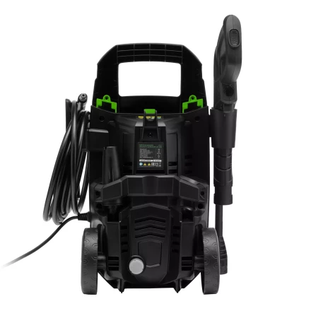 Моечная машина высокого давления Сибртех АМ-1800 58226, 1800 Вт, 140 бар, 350 л/ч, колесная купить в Надыме