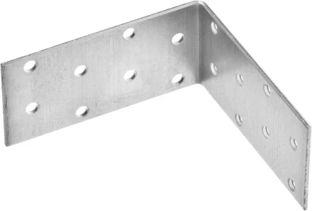 Крепежный угол ЗУБР "МАСТЕР" равносторонний, 40х80х80мм, 20шт 310205-040-080 купить в Надыме