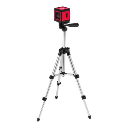 Лазерный уровень MTX XQB RED Pro SET, 10 м, красный луч, батарейки, штатив 350185 купить в Надыме