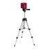 Лазерный уровень MTX XQB RED Pro SET, 10 м, красный луч, батарейки, штатив 350185 купить в Надыме