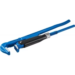 Ключ трубный рычажный ЗУБР "ПРОФЕССИОНАЛ", прямые губки, цельнокованый, Сr-V, № 0,  3/4" 27335-0_z01