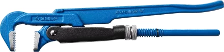 Ключ трубный рычажный ЗУБР "ПРОФЕССИОНАЛ", прямые губки, цельнокованый, Сr-V, № 0,  3/4" 27335-0_z01 купить в Надыме