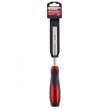 Долото-стамеска "Тигровый глаз", 20 мм, двухкомпонентная обрезиненная рукоятка MATRIX 24515 купить в Надыме